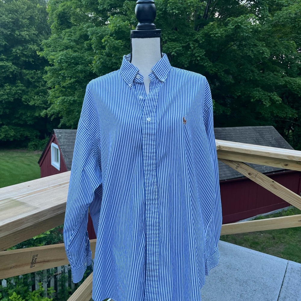 Ralph Lauren men’s striped oxford
